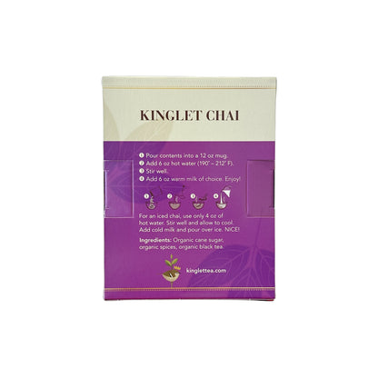 Kinglet Sweet Masala Chai Single Serve Packets-Elliott & Murrey Coffee Roasters